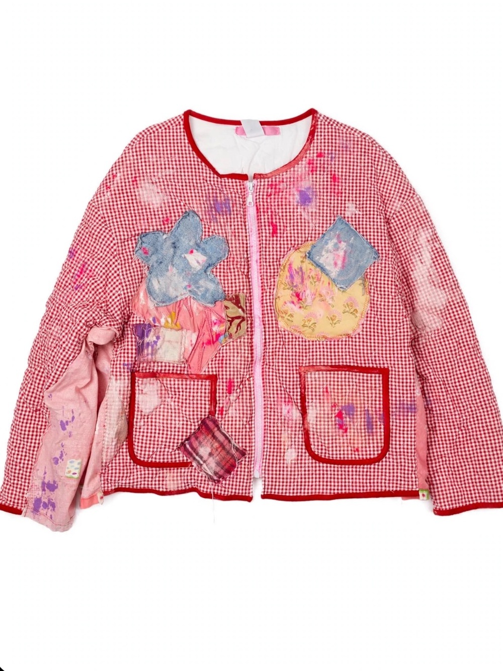 Cram upcycled patchwork jacket - Picture 2 of 7